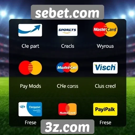 Métodos de pagamento aceitos no sebet.com